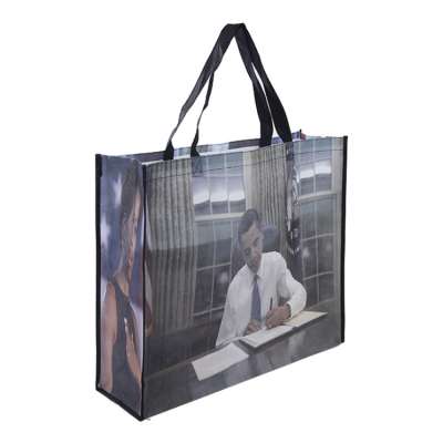 Custom plain shopping bags lamination bag non woven tote bag