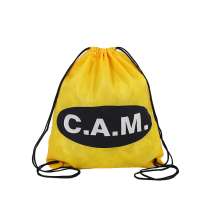 China Factory New Design customized non woven promo drawstring bags