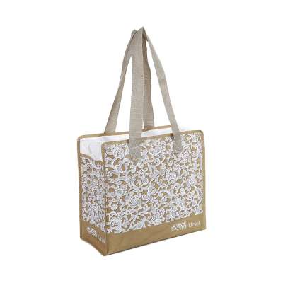 China top quality Foldable Shopping Bag Laminated PP Woven Tote Bag