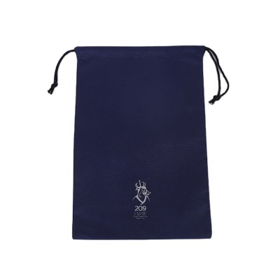 Factory price waterproof clothes travel dust Polyester Drawstring Bag