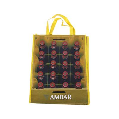 Hot selling Shopping recycled laminated pp woven bag