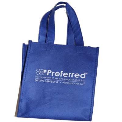 Foldable eco-friendly laminated bag Nw 010 pp non-woven shopping bag