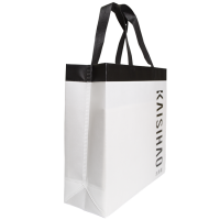 Customize Logo Stock Reusable Grocery Shopping Bag Goodie Treat Eco-friendly Non-Woven Tote Bags